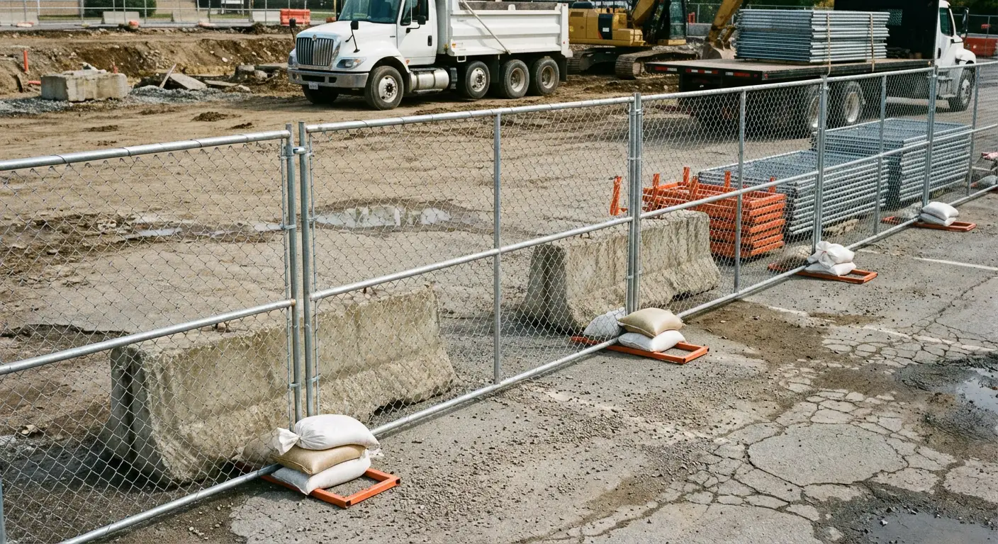 Modular Chain Link Panels in San Jacinto, CA
