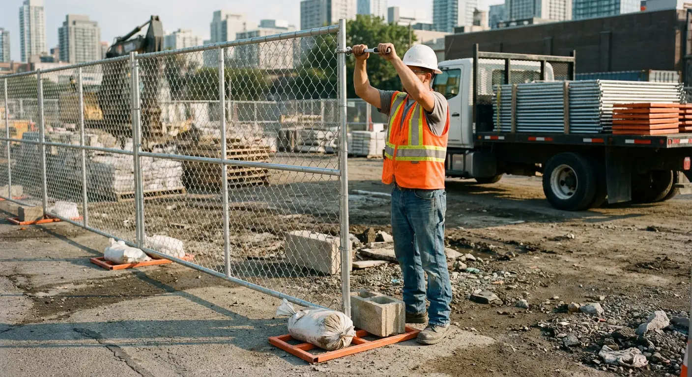 Temporary Fence Rental in San Jacinto