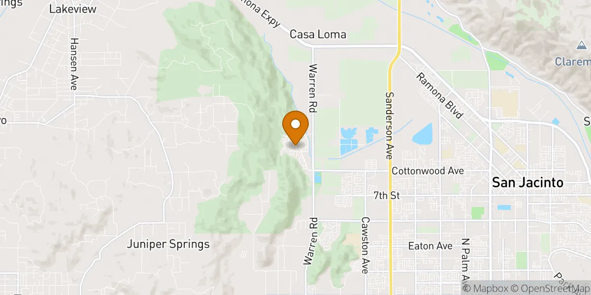  neighborhood map in San Jacinto, CA