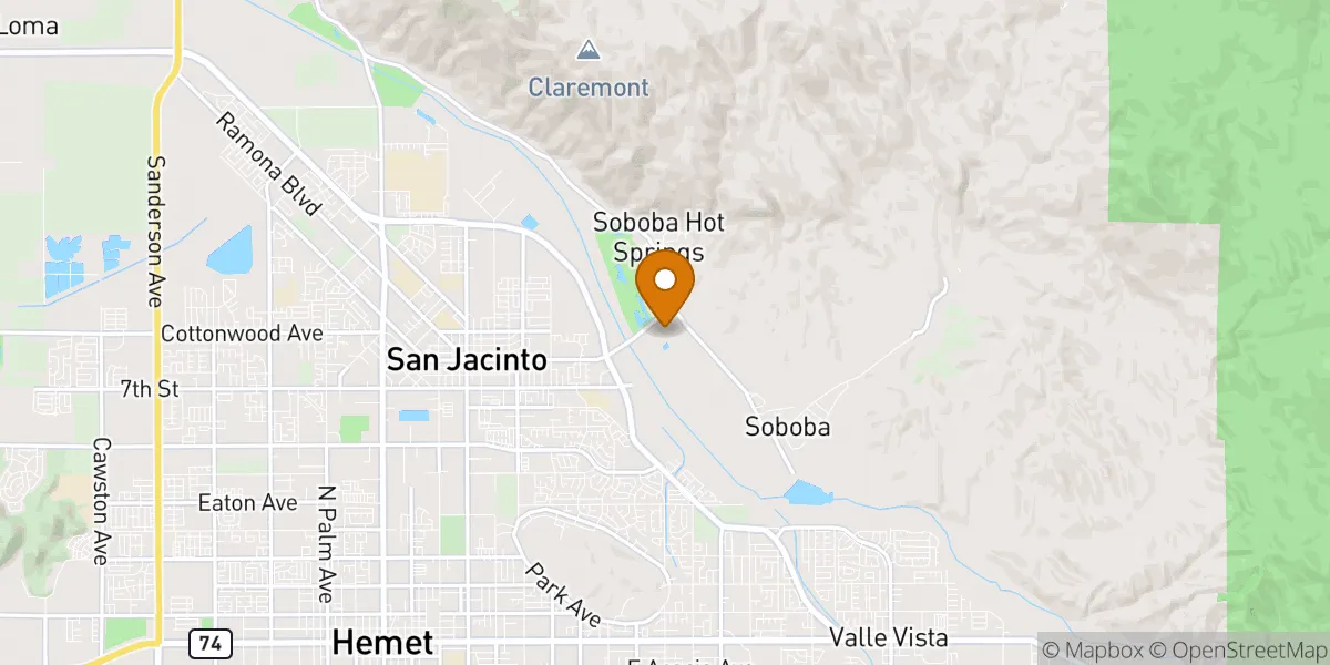 neighborhood map in San Jacinto, CA